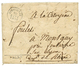 255 1798 ¨PORT PAYE 66 HUNINGUE Sur Lettre Pour MONTAGNY. Superbe. - Andere & Zonder Classificatie