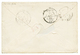 276 1860 FRANCE 20c(n°14) Filet Effleuré à Gauche Obl. Cachet Sarde EVIAN Sur Env. Pour PARIS. TB. - Vide