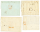 296 1802/10 4 Lettres De ROME. Superbe. - 1792-1815: Veroverde Departementen