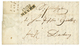 299 1813 Trés Rare Cachet P.103.P MEURS Sur Lettre Avec Texte Pour DUISBURG. Quelques Lettres Connues. TTB. - 1792-1815: Conquered Departments