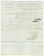 307 An 6 PORT-PAYE ARM. D'ANGLETERRE + ARMEE D'ANGLETERRE /ETAT MAJOR GENERAL Sur Lettre (nom Rayé) Avec Texte Daté "ROU - Army Postmarks (before 1900)