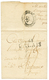 311 1799 61 CALAIS Sur Lettre D'un PRISONNIER FRANCAIS Daté "LIVERPOOL" Pour BORDEAUX. Verso, Cachet Rare TRANSPORT OFFI - Marques D'armée (avant 1900)