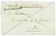 321 "PRISONNIER De GUERRE ANGLAIS En SAVOIE " 1803 P.84.P MONTMELIANT + SERVICE MILITAIRE Sur Lettre Avec Texte Daté "PR - Army Postmarks (before 1900)