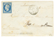 338 "GARDE IMERIALE" : 1855 20c(n°14) TB Margé Obl. AOGI + ARMEE D' ORIENT Gde IMPle Sur Enveloppe Pour La FRANCE. RARE. - Army Postmarks (before 1900)