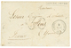 347 1864 CORPS EXP. DU MEXIQUE Bau A + Taxe 30 Sur Enveloppe Pour La FRANCE. TB. - Army Postmarks (before 1900)