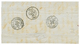 397 "BOITE MOBILE" : 1865 20c(n°22) Obl. GC 1268 + DAMMARIE-S-SAULX BTE MLE Sur Lettre Pour GRAY. TTB. - 1863-1870 Napoléon III Lauré