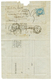 429 1870 20c(n°29) Obl. Etoile + PARIS 12 Nov 70 + Taxe 3 Tampon Sur Lettre Avec Texte Pour POITIERS Réexpédiée à BRUXEL - Guerre De 1870