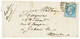 434 20c(n°29) Obl. PARIS R. CARDINAL LEMOINE 3 Dec 70 Sur Lettre Pour GRANVILLe(7.12.70). "LE FRANKLIN". TB. - Krieg 1870