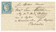 439 20c(n°37) Obl. GC 4116 + PARIS VAUGIRARD 20 Janv 71 Sur Lettre Pour ARROMACHES. Verso, RYES 25 Janv 71. Ballon "LE G - War 1870