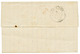 464 "BOITE MOBILE Pour L' ESPAGNE" : 1875 CERES 15c + 25c Obl. ANCRE + MARSEILLE B.M Sur Lettre De MARSEILLE Pour BARCEL - 1871-1875 Ceres