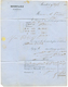 534 1869 20c(n°22) Obl. PC Du GC 2656 De NICE + MARSEILLE BAT. A VAP. Sur Lettre Avec Texte De MARSEILLE Pour NICE. Rare - Poste Maritime