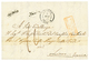 578 "METELINE" : 1853 Cursive METELIN + Taxe 10 + SMYRNE TURQUIE Sur Lettre Pour La FRANCE. RARE. TB. - Sonstige & Ohne Zuordnung