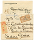 603 "VATHY" : 1913 2p S/ 50c Obl. VATHY SAMOS Sur Env. RECOM. Avec Texte Complet Pour La SUISSE. TB. - Sonstige & Ohne Zuordnung
