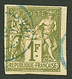 639 COLONIES GENERALES 1F SAGE Obl. THIO En Bleu. TB. - Autres & Non Classés