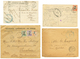 821 1918/19 Lot 4 Lettres Du Tonkin Dont ACKOI, HUE Recom. Pour JAVA, Censure Pour La NORVEGE. TB. - Sonstige & Ohne Zuordnung