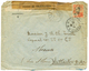 822 "CENSURE D' HAIPHONG" : 1918 10c + BANDE CENSURE Obl. HAIPHONG Sur Enveloppe(defauts) Pour La FRANCE. Trés Rare. TB. - Sonstige & Ohne Zuordnung
