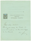 830 "INDIA To IBRAILA" : 1893 Entier Postal 10c (avec Réponse ) + 1F Obl. PONDICHERY INDE En RECOMMANDE Pour BRAILA ( RO - Autres & Non Classés