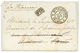 853 1874 NLLE CALEDONIE NOUMEA + PD Encadré Sur Lettre Pour PARIS. Port PAYE En NUMERAIRE. Superbe. - Other & Unclassified