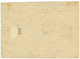 855 "PENURIE De TIMBRES" : 1876 Cachet Provisoire Triangulaire Sur Enveloppe Pour La FRANCE. Rare. TB. - Other & Unclassified