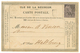 879 1890 COLONIES GENERALES 10c Obl. Losange De Points + REUNION ST ANDRE Sur CARTE PRECURSEUR. Pd. TB. - Other & Unclassified