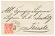 960 "METELINO" : 1886 5 Soldi Canc. METELINO On Envelope (PRINTED MATTER Rate) To TRIESTE. Superb. - Eastern Austria