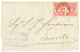 977 1884 5 Soldi(x2) Canc. SALONICCO On Entire Letter To ITALY. Superb. - Levante-Marken