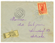 983 "SAMSUN" : 1909 2P Canc. SAMSUN On REGISTERED Envelope To WARNSDORF(AUSTRIA). Vvf. - Levante-Marken