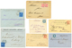 994 AUSTRIAN LEVANT - Lot Of 7 Covers (PREVESA, CANEA, METELINO, SALONICH). Vf. - Levant Autrichien