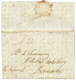 1014 GUERNESEY To BERMUDA : 1823 Scroll GUERNESEY (light Strike On Reverse) On Entire Letter To "H.M.S SALISBURY", "BERM - Autres & Non Classés