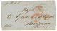 1024 British P.O - VENEZUELA : 1871 CIUDAD BOLIVAR PAID In Red + "8d" Tax Marking On Entire Letter To FRANCE. Vf. - Altri & Non Classificati