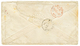 1025 IRELAND : 1869 6d(fault) + BELFAST+ ALEXANDRIA + Boxed UNCLAIMED On Envelope To ALEXANDRIA EGYPT. Scarce. F/Vf. - Autres & Non Classés