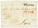 1036 "CHARGE - BREMEN" : 1802 BREMEN + Red Cachet CHARGE On Entire Letter To FRANCE. Scarce. Superb. - Sonstige & Ohne Zuordnung