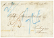 1044 NUEVA MEHLEM (URUGUAY): 1861 SEEBRIEF PER ENGLAND UND AACHEN In Red (verso) On Entire Letter From "NUEVA MEHLEM" Vi - Sonstige & Ohne Zuordnung