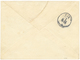 1051 PETCHILI : 1901 GERMANIA 5pf(PVb)x2+ 10pf(PVc)x3 Canc. TIENTSIN On Envelope To GERMANY. Signed STEUER. Rare. Superb - Deutsche Post In China