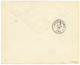 1057 1902 25pf(n°5I) + 25pf(n°19) + 5pf(n°2II) + 5pf(n°16) Canc. SHANGHAI On REGISTERED Envelope To HAMBURG. Rare Mixed  - Deutsche Post In China