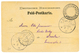 1061 1901 SHANHAIKUAN DEUTSCHE POST + KDPSP N°46 On Military Card To GERMANY. Vvf. - Deutsche Post In China