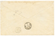 1065 VORLAUFER : 1893 20pf Strip Of 4 Canc. BAGAMOYO On REGISTERED Envelope To UTRECHT(HOLLAND). Vvf. - Chine (bureaux)