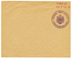 1074 FRANKIERT Mit 7 1/2H Red + KAISERL.POSTDIREKTOR DEUTSCH OSTAFRIKA On Envelope(no Adress). Vvf. - Chine (bureaux)