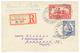 1101 1902 1 MARK + 20pf Canc. TSINGTAU KIAUTSCHOU On REGISTERED Envelope To HUNGARY. Superb. - Kiautchou