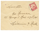 1107 1901 KIAUTSCHOU 10pf Canc. KD.FELDPOSTSTATION N°1 On Envelope To GERMANY. Verso, SHANGHAI. Vvf. - Kiautchou