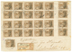 1114 1902 3pf(x25) Canc. SAFI On REGISTERED Envelope To GERMANY. Vf. - Maroc (bureaux)