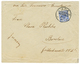 1121 SAMOA - VORLAUFER : 1897 20pf Canc. APIA On Cover(tear At Top) Via SAN FRANCISCO To GERMANY. Signed MANSFELD. Vf. - Samoa