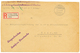 1135 PALESTINE : 1917 FELDPOST MIL.MISS. JERUSALEM On REGISTERED Envelope To AUSTRIA. GREAT RARITY. MUENTZ Certificate ( - Turkey (offices)