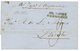 1137 CORFU Via ALEXANDRIA(EGYPT) : 1858 COL. VAPORE D' ALESSANDRIA + Tax Marking On Entire Letter Datelined "CORFU" To T - Other & Unclassified