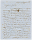 1137 CORFU Via ALEXANDRIA(EGYPT) : 1858 COL. VAPORE D' ALESSANDRIA + Tax Marking On Entire Letter Datelined "CORFU" To T - Autres & Non Classés