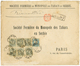 1145 1887 HUNGARY 10k + 20k(x6) Canc. ZIMONY ZEMUN On Large REGISTERED Envelope From BELGRADE To FRANCE. Scarce. Vvf. - Autres & Non Classés