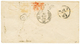 1202 1870 50R + 100R Canc. 1 + LISBOA On Envelope To GENOVA (ITALY). Vf. - Other & Unclassified