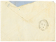 1204 PORTUGUESE GUINEA : 1933 1$40e On 2e Canc. By French Cachet ZIGUINCHOR SENEGAL On Commercial Envelope To FRANCE. Ve - Autres & Non Classés