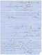 1216 "RUSSIA To GUERNESEY CHANNEL ISLANDS" : 1860 "2" Tax Marking + P. On Entire Letter From ST PETERSBURG To GUERNESEY  - Other & Unclassified