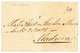 1229 1820 "40" Tax Marking On Entire Letter From TENERIFFE To MADEIRA. Superb. - Other & Unclassified